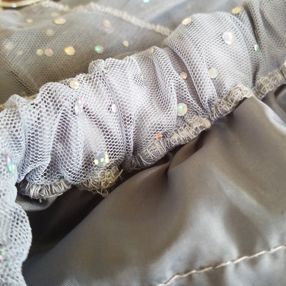 GRAY TUTU SKIRT - Picture 6 of 8